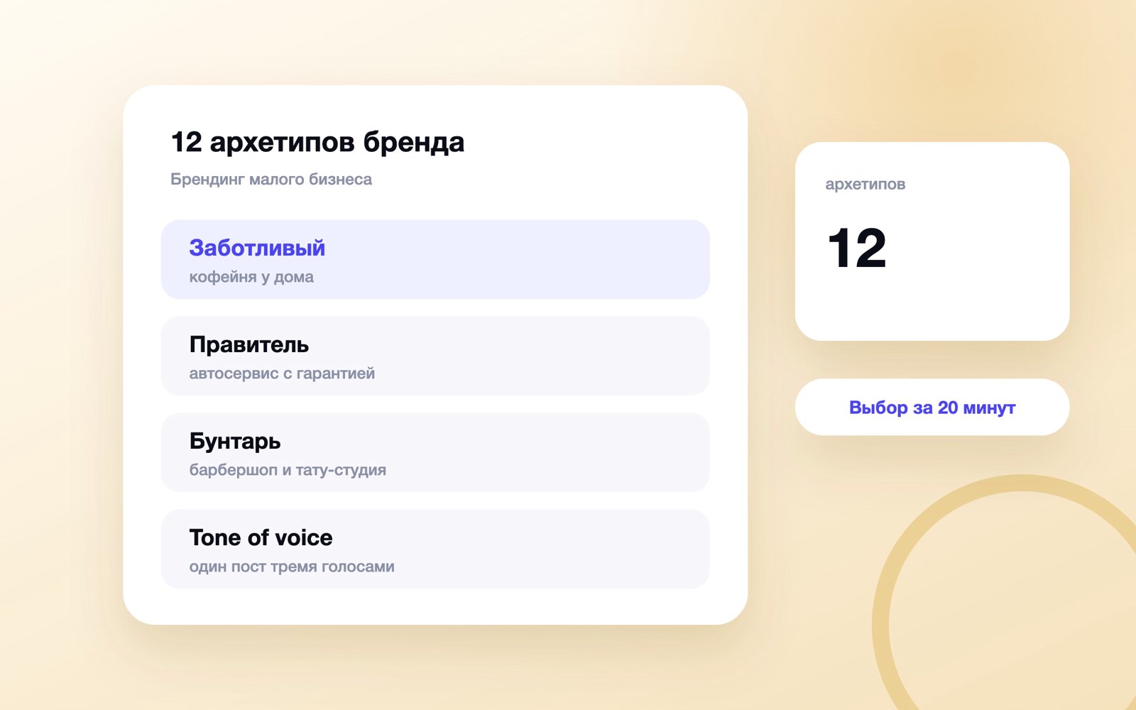 12 архетипов бренда с примерами для малого бизнеса