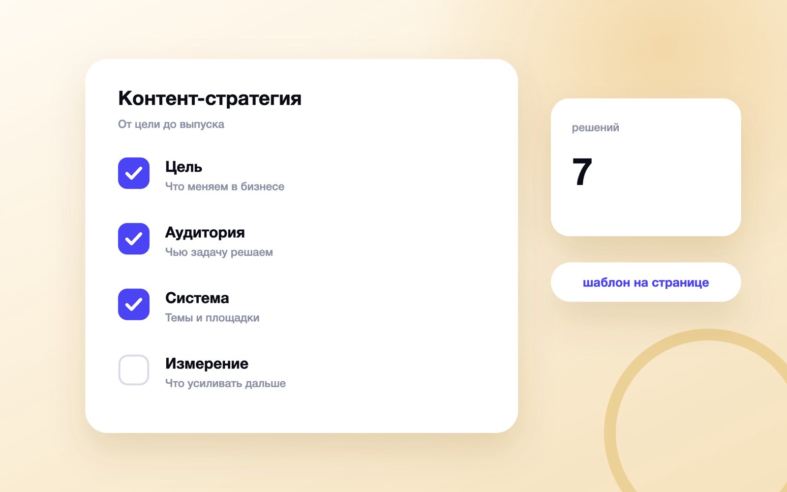 Семь решений для контент-стратегии