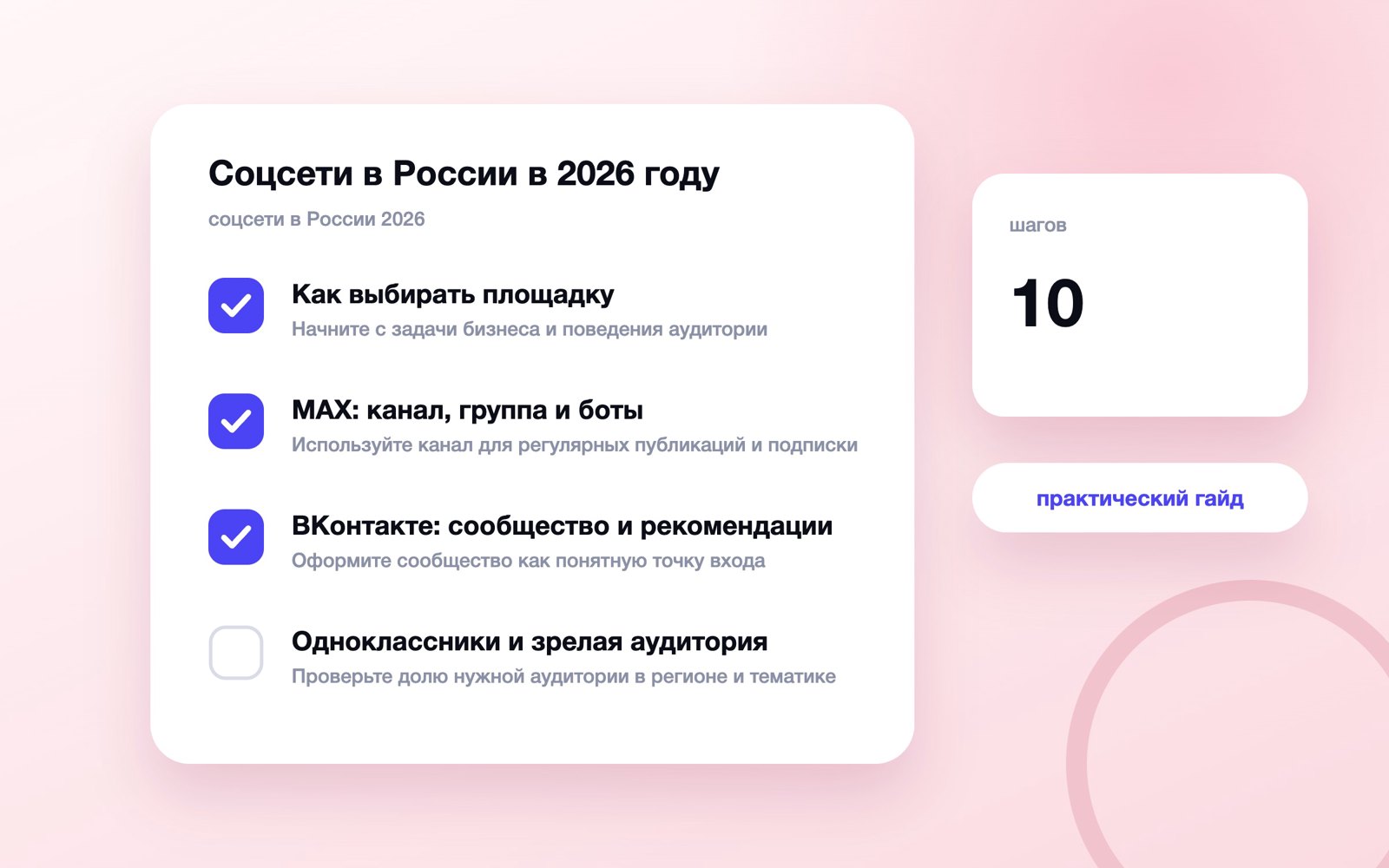 Соцсети в России в 2026 году: какие работают и где быть бизнесу