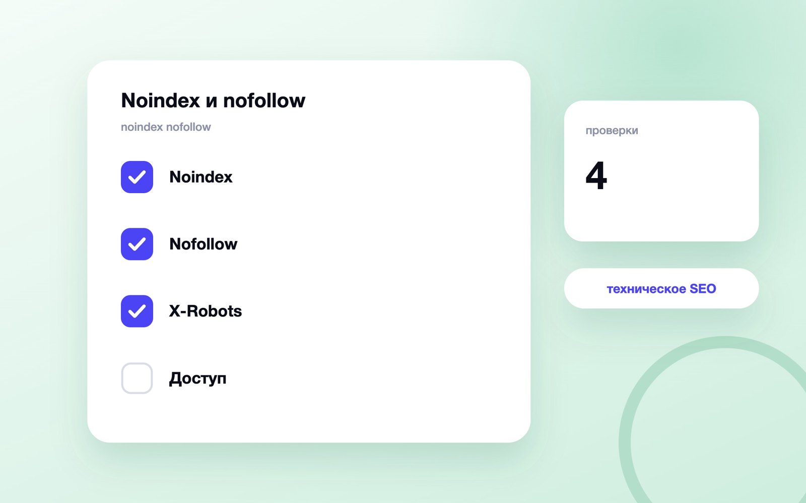 Noindex и nofollow