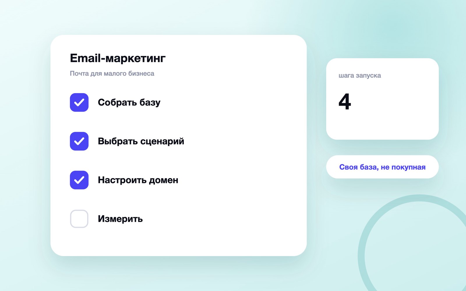 Четыре шага запуска email-маркетинга