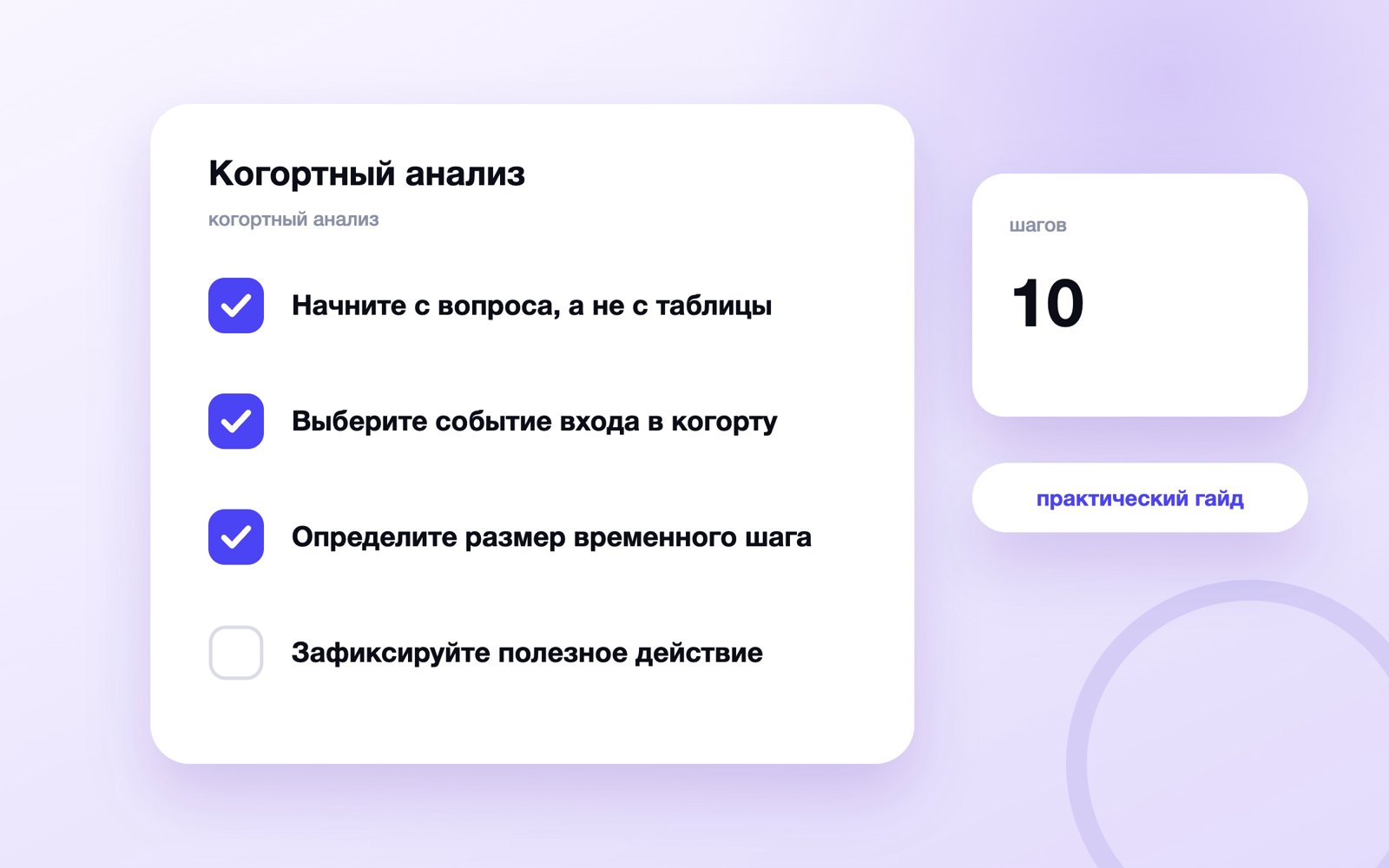 Когортный анализ