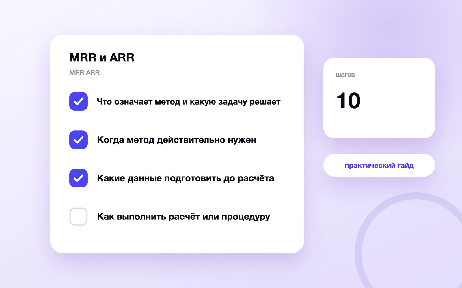 MRR и ARR
