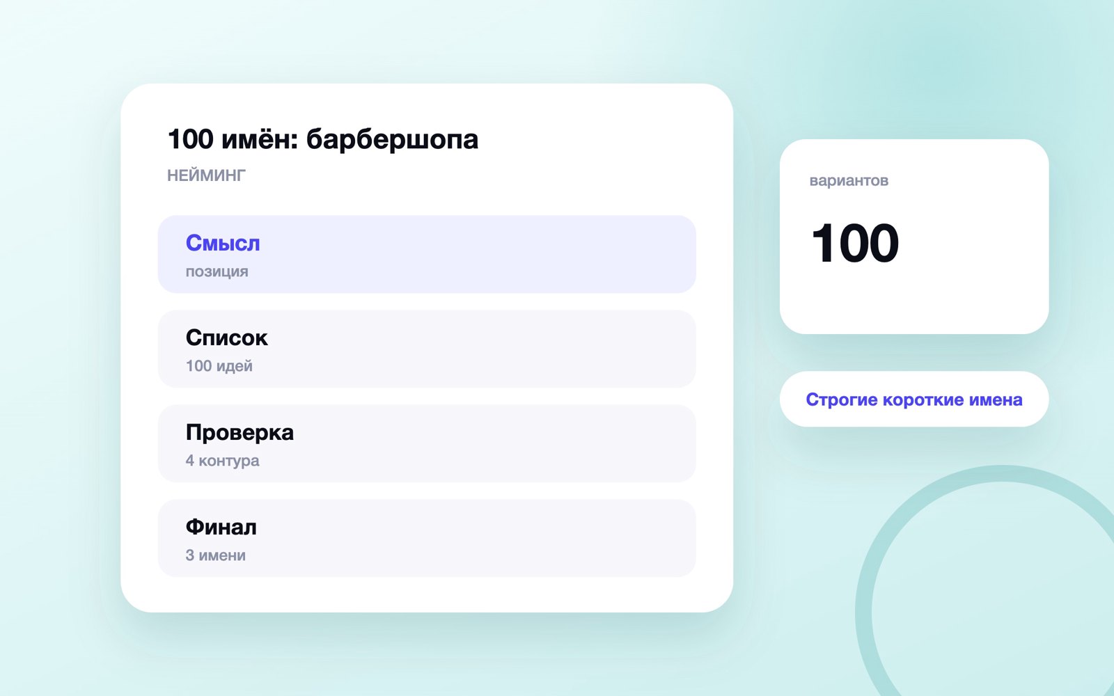 Сто идей названия для барбершопа
