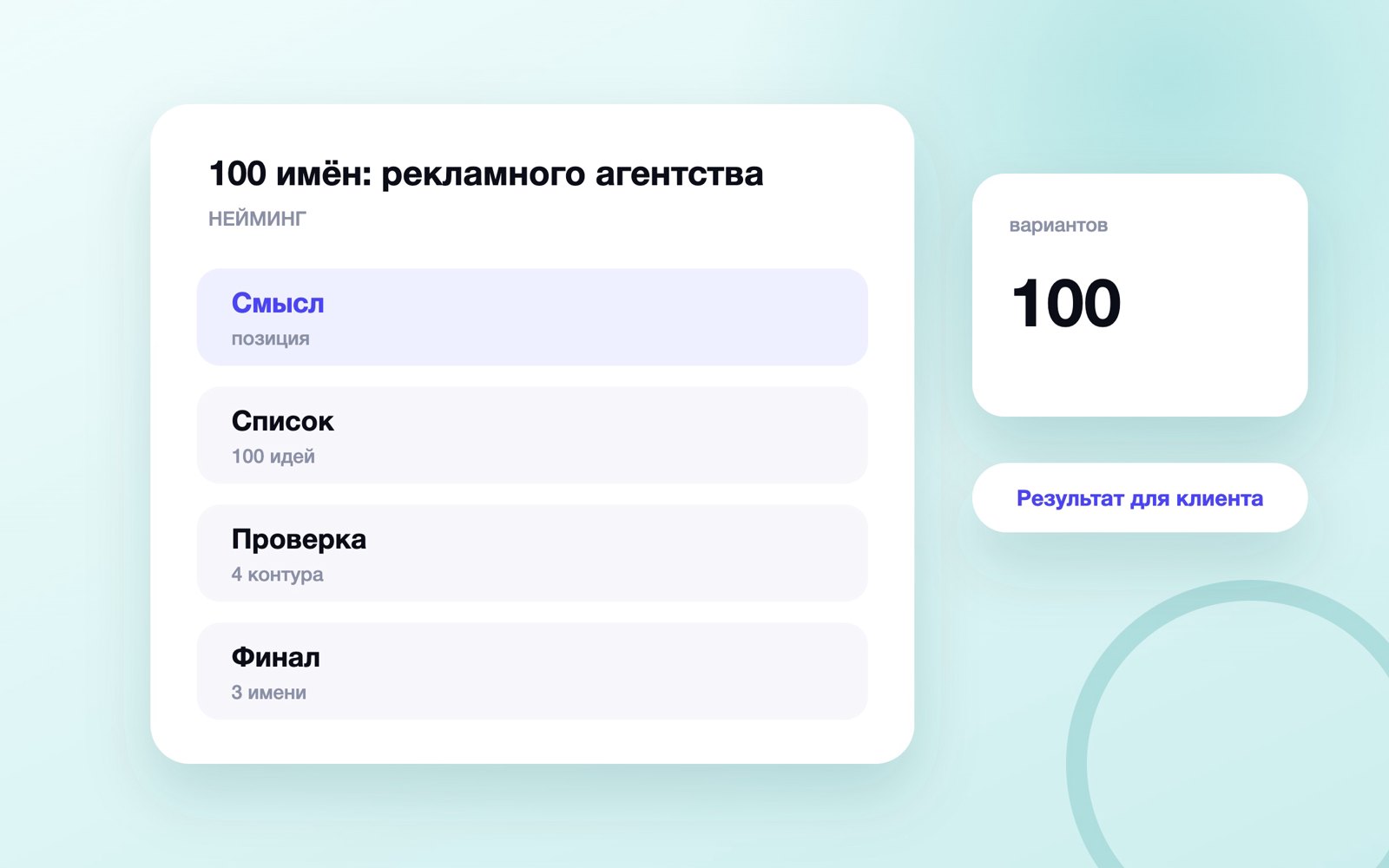 Сто идей названия для рекламного агентства