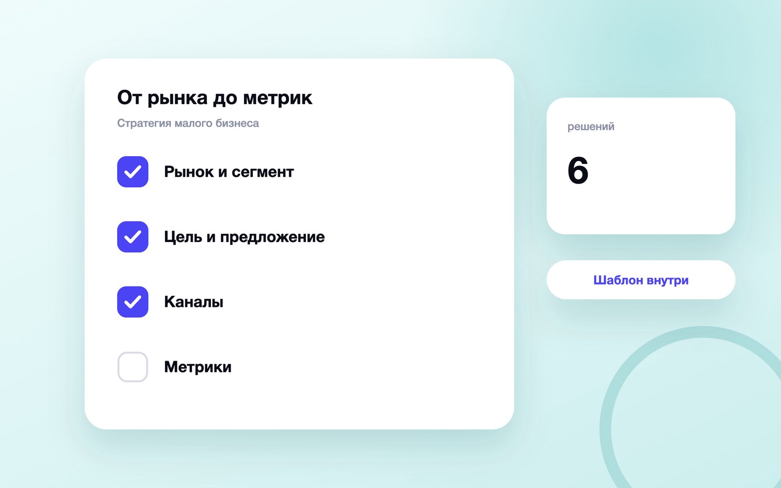 Шесть решений маркетинговой стратегии малого бизнеса