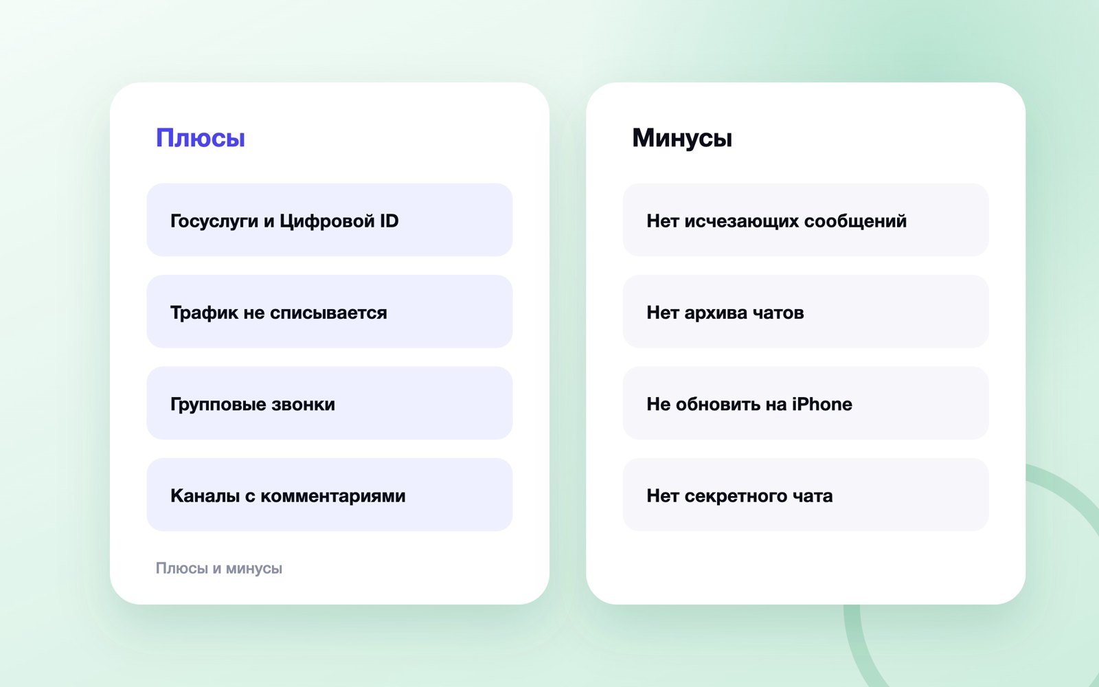 Плюсы и минусы мессенджера MAX
