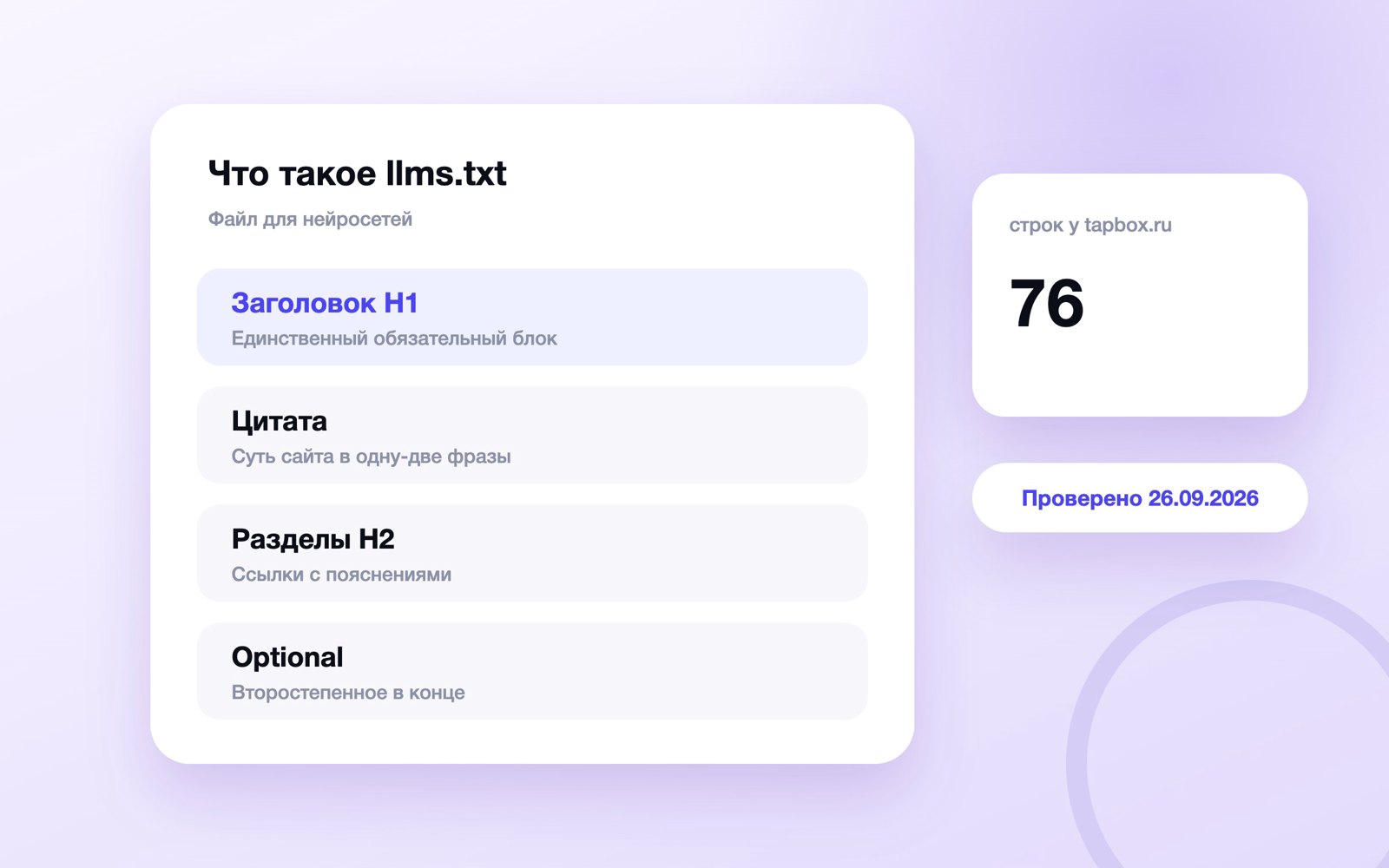 Из чего состоит файл llms.txt
