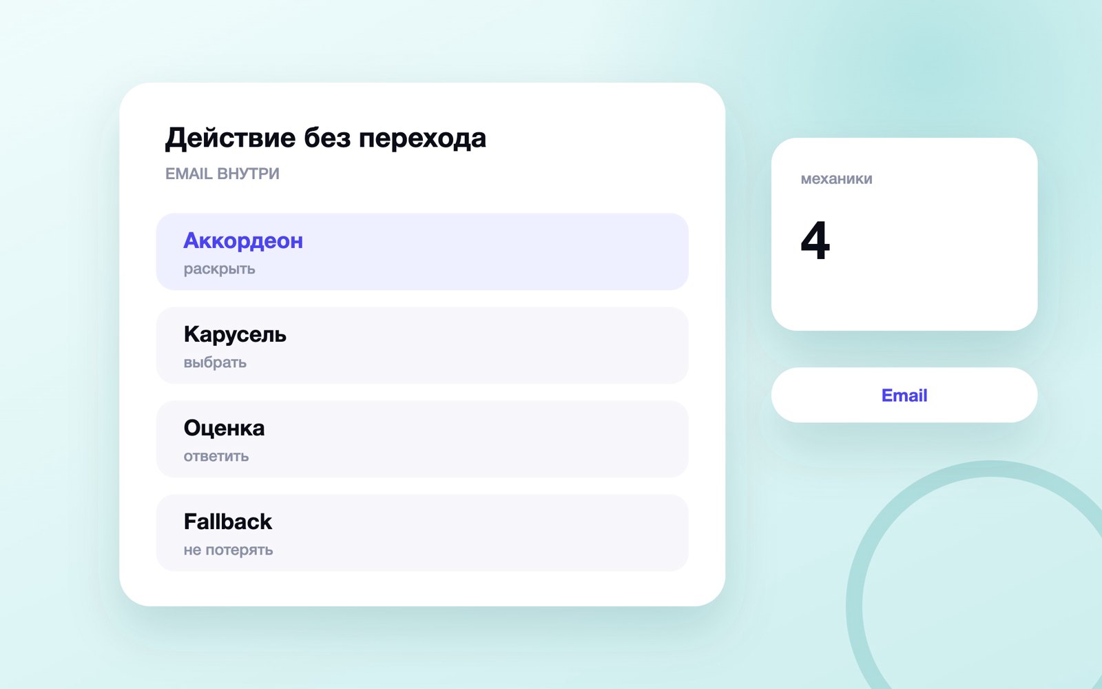 Интерактивные письма
